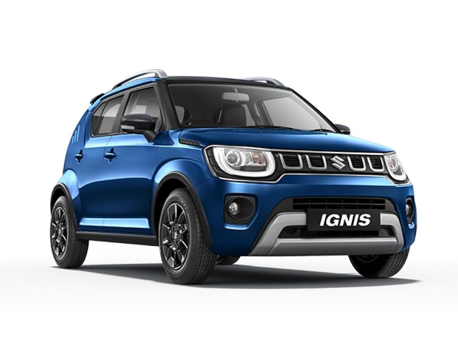 Maruti Suzuki Ignis ZETA 1.2L AGS - NEXA BLUE (CELESTIAL)