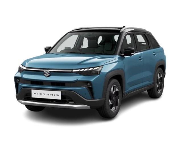 Maruti Suzuki Victoris Zxi CNG DT - Eternal Blue with Bluish Black Roof