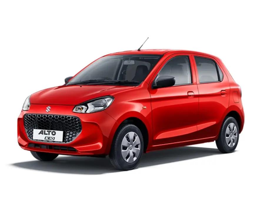 Maruti Suzuki Alto K10 VXI 1L 5MT - METALLIC SIZZLING RED