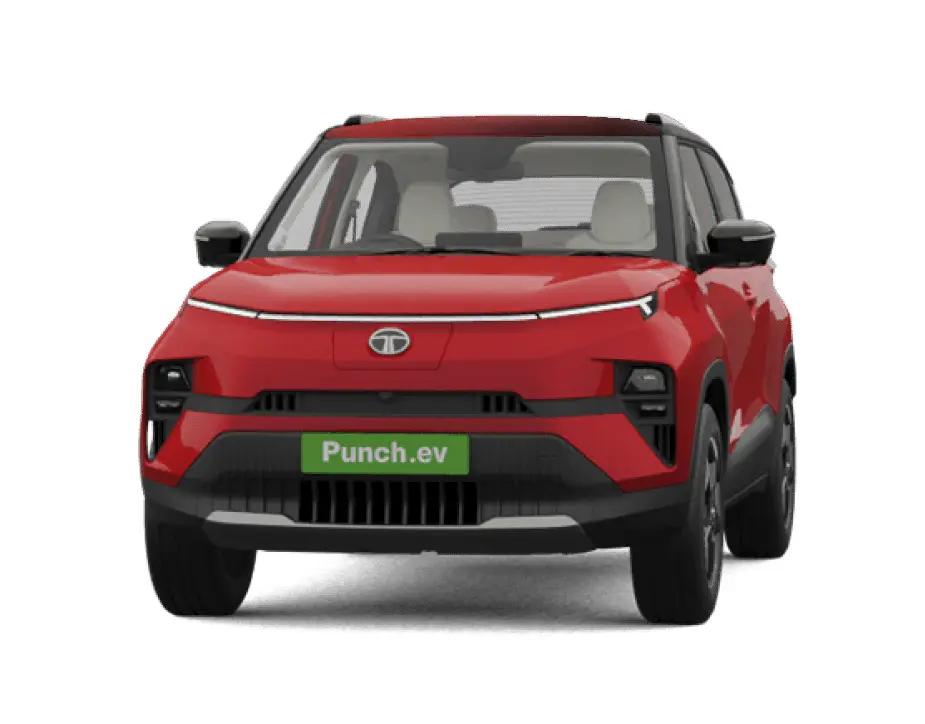 Tata Punch EV 2024-2026 Adventure LR - Fearless red