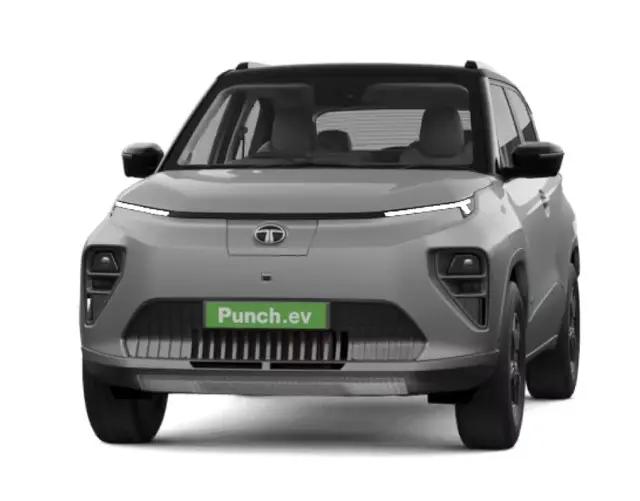 Tata Punch EV Empowered Plus S 40kWh - Pure Grey with Dual Tone