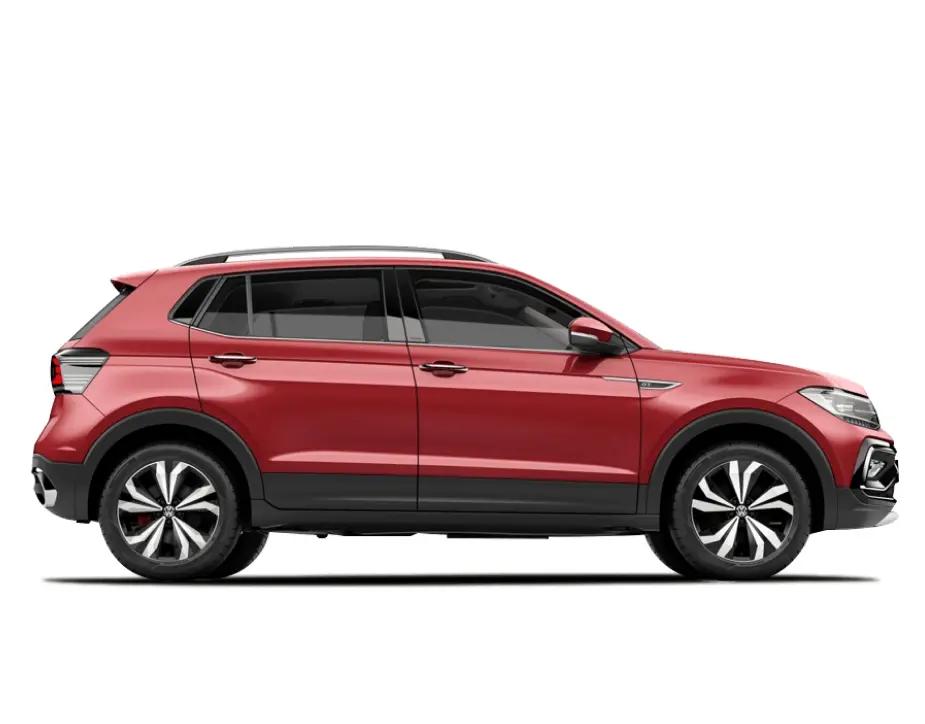 Volkswagen Taigun Highline - 1.0L TSI AT - Wild Cherry Red