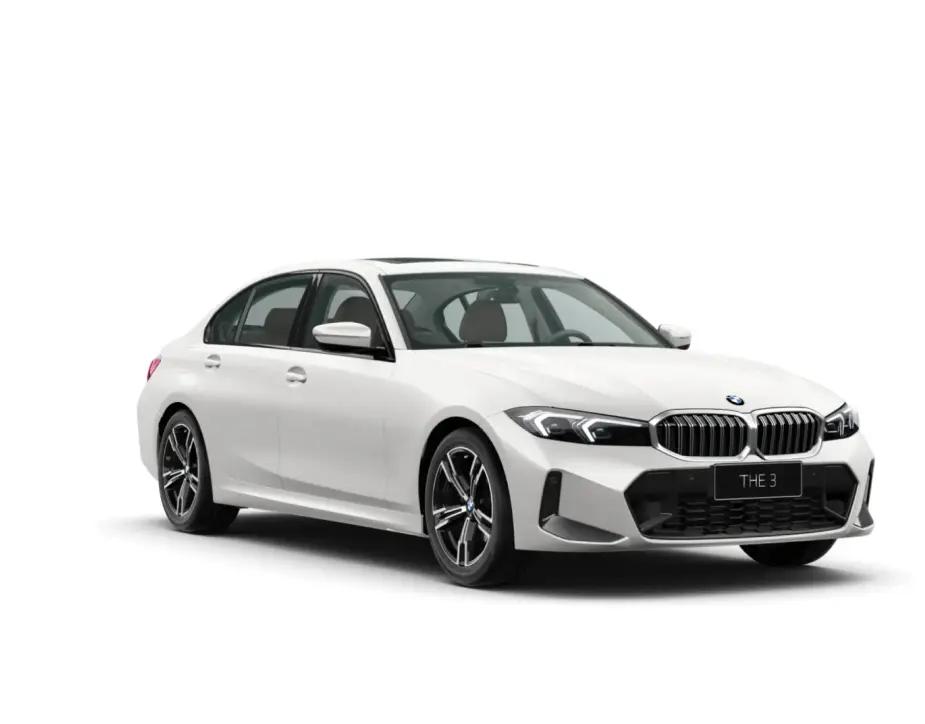 BMW 3 Series LWB - Mineral White