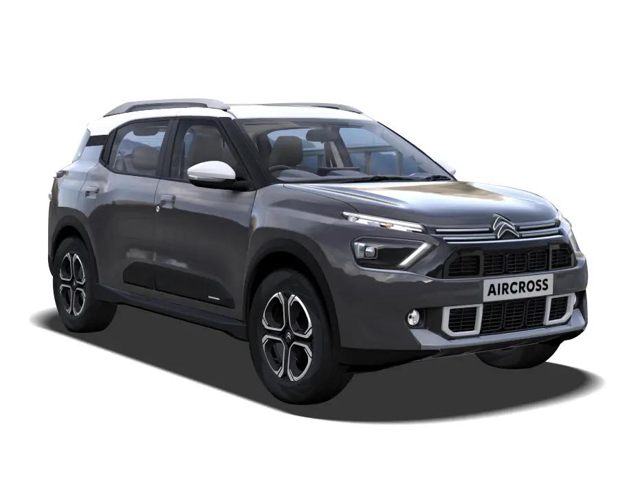 Citroen Aircross Turbo AT Max Dual Tone - Platinum Grey (Polar White)
