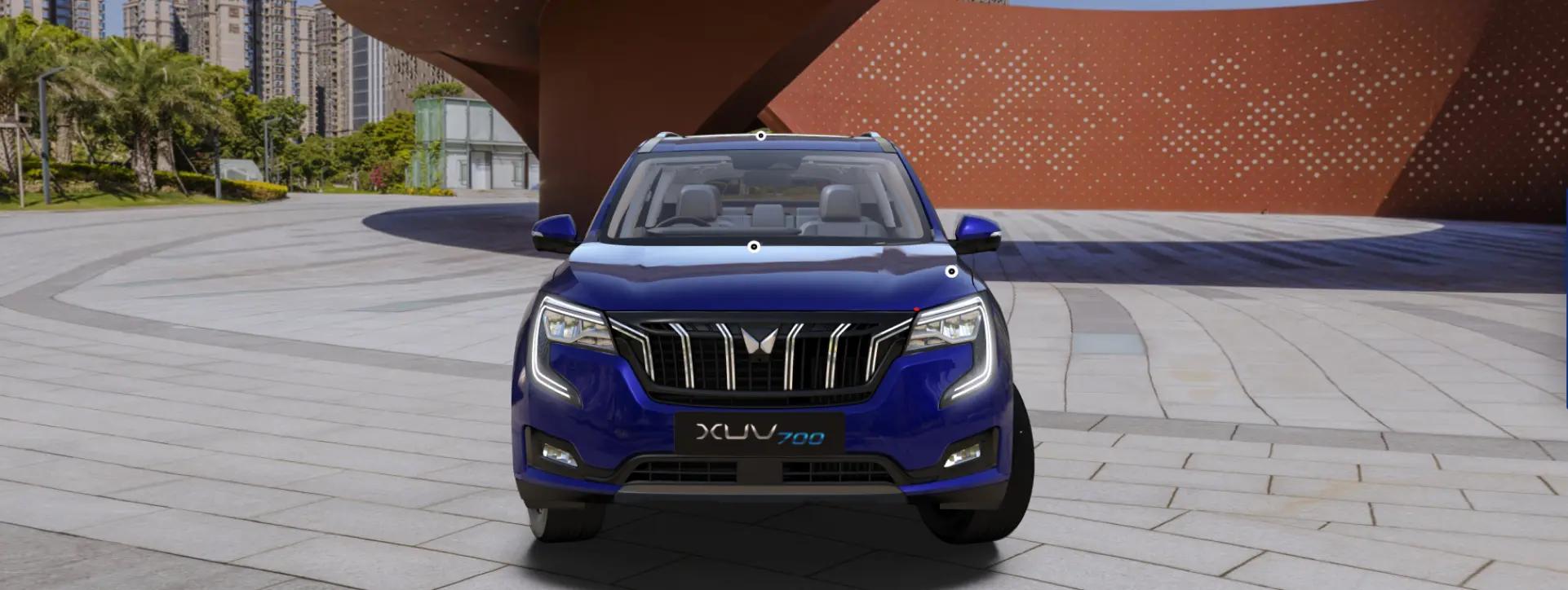 Mahindra XUV 700 Front View Mahindra XUV 700 Front View