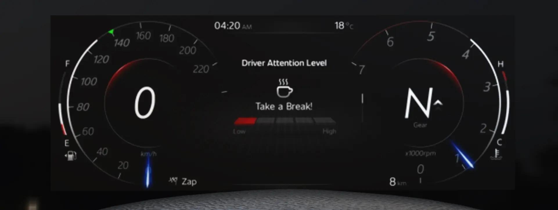 Mahindra XUV 700 Driver Drowsiness Detection Mahindra XUV 700 Driver Drowsiness Detection