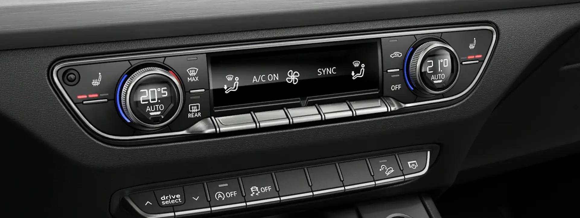 Audi Q5 3-zone Deluxe Automatic Air Conditioning Audi Q5 3-zone Deluxe Automatic Air Conditioning