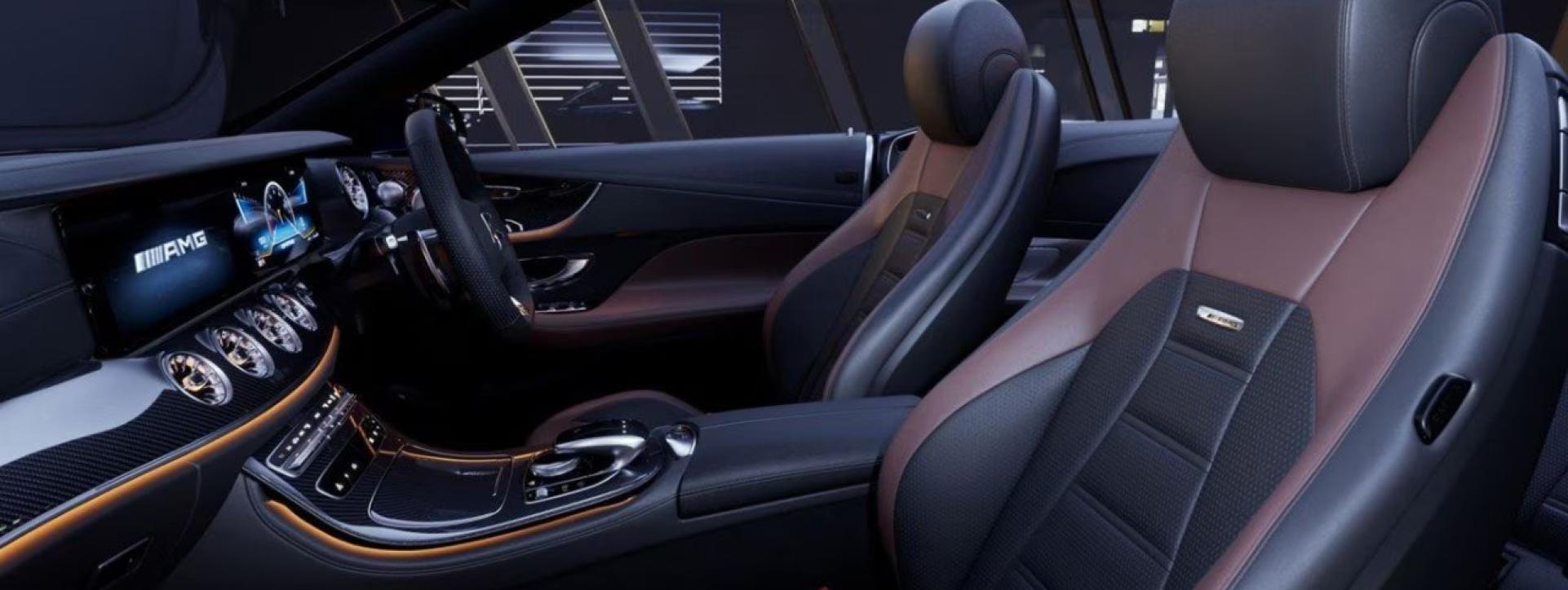 Mercedes-Benz E-Class Cabriolet Front Row Seat Mercedes-Benz E-Class Cabriolet Front Row Seat