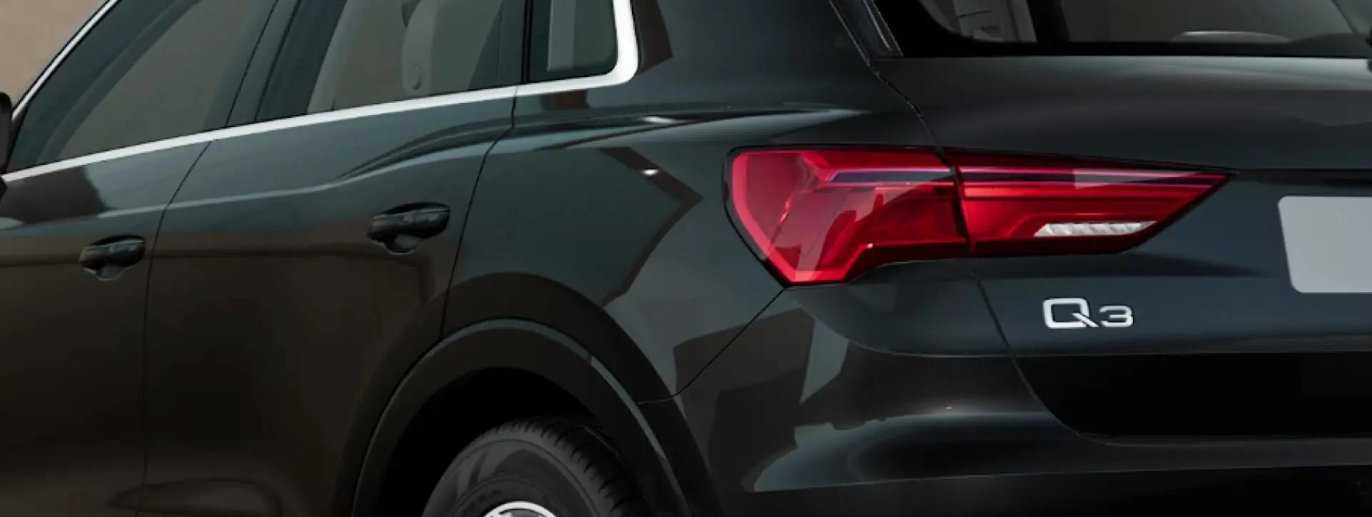 Audi Q3 Rear Badge Audi Q3 Rear Badge