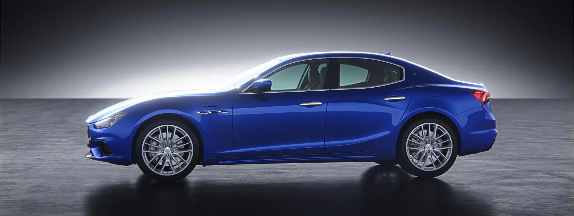 Maserati Ghibli Left Side View Maserati Ghibli Left Side View