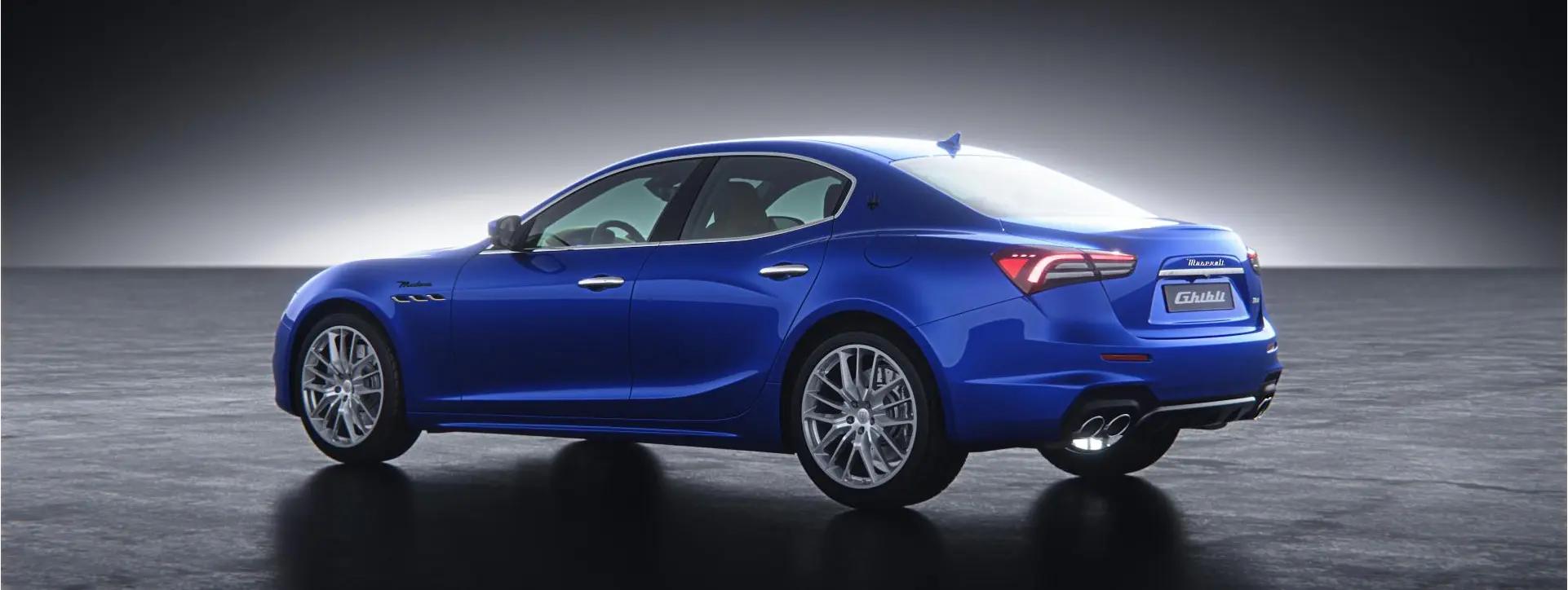 Maserati Ghibli Rear Left View Maserati Ghibli Rear Left View