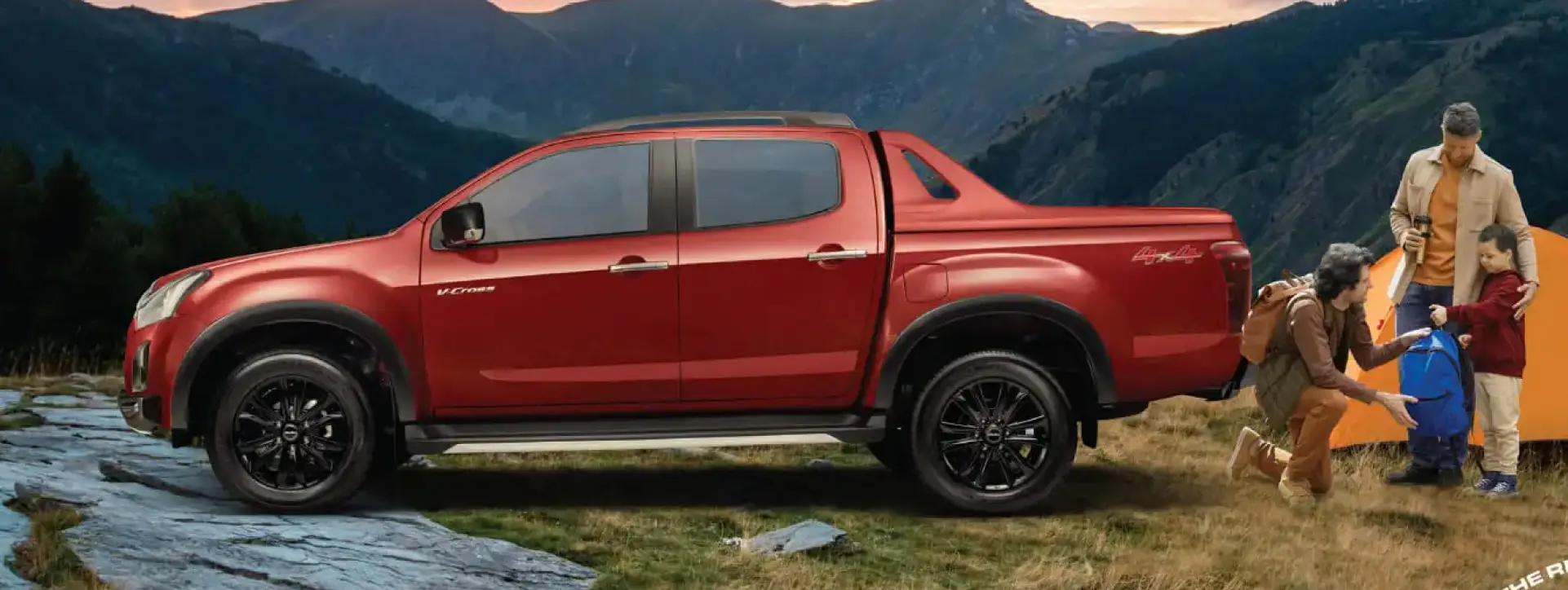 Isuzu V-Cross Left Side View Isuzu V-Cross Left Side View