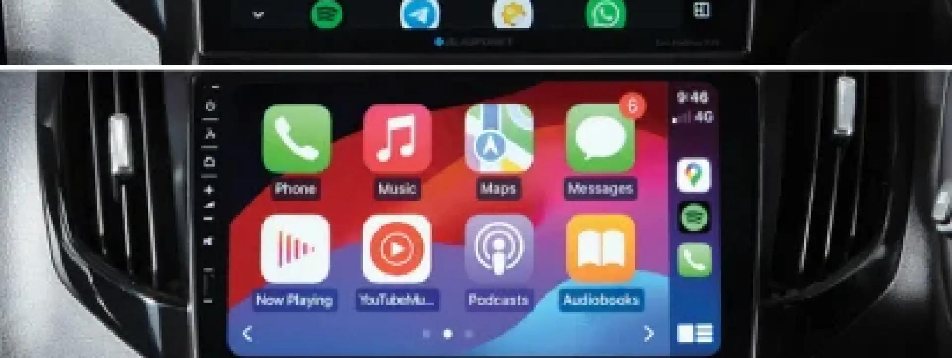 Isuzu V-Cross Infotainment System Main Menu Isuzu V-Cross Infotainment System Main Menu