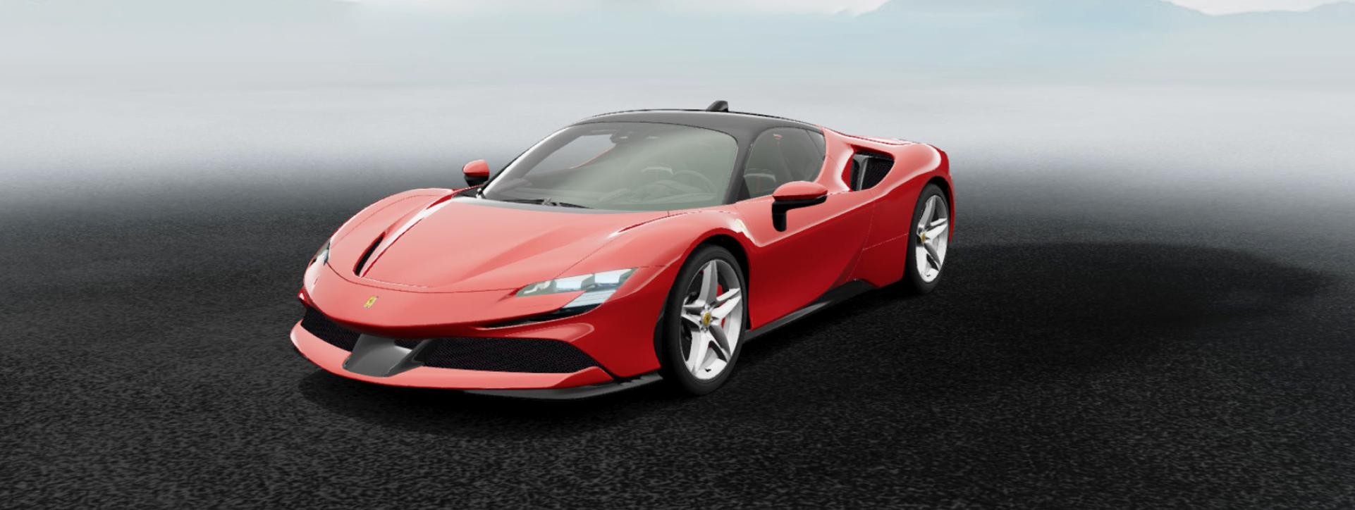 Ferrari SF90 Stradale Front Left View Ferrari SF90 Stradale Front Left View