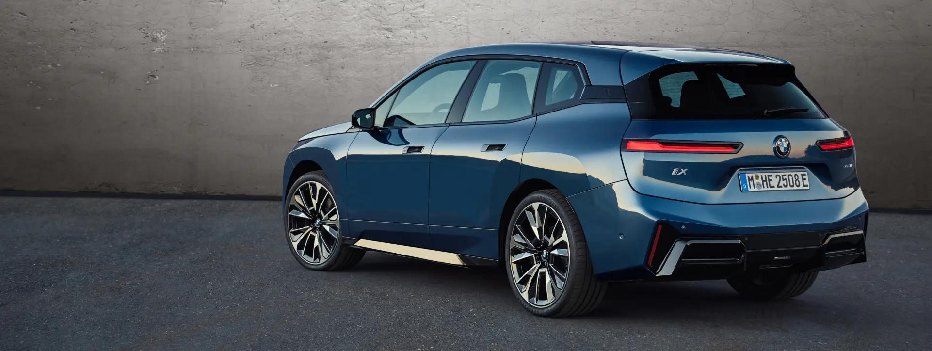 BMW iX Rear Left View BMW iX Rear Left View