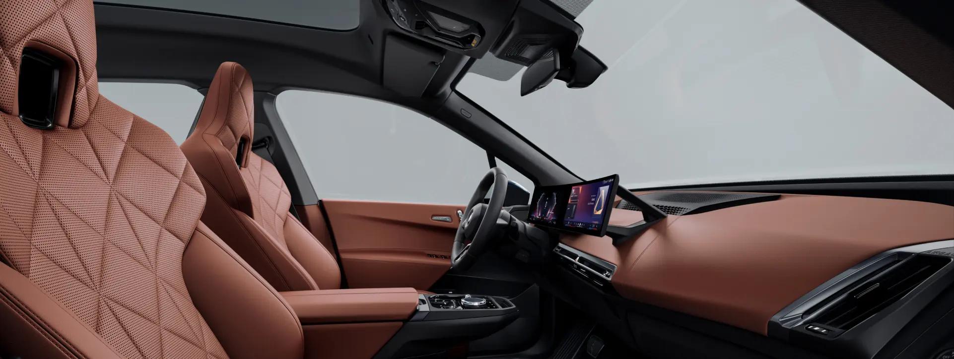 BMW iX Seats Passenger Side View BMW iX Seats Passenger Side View