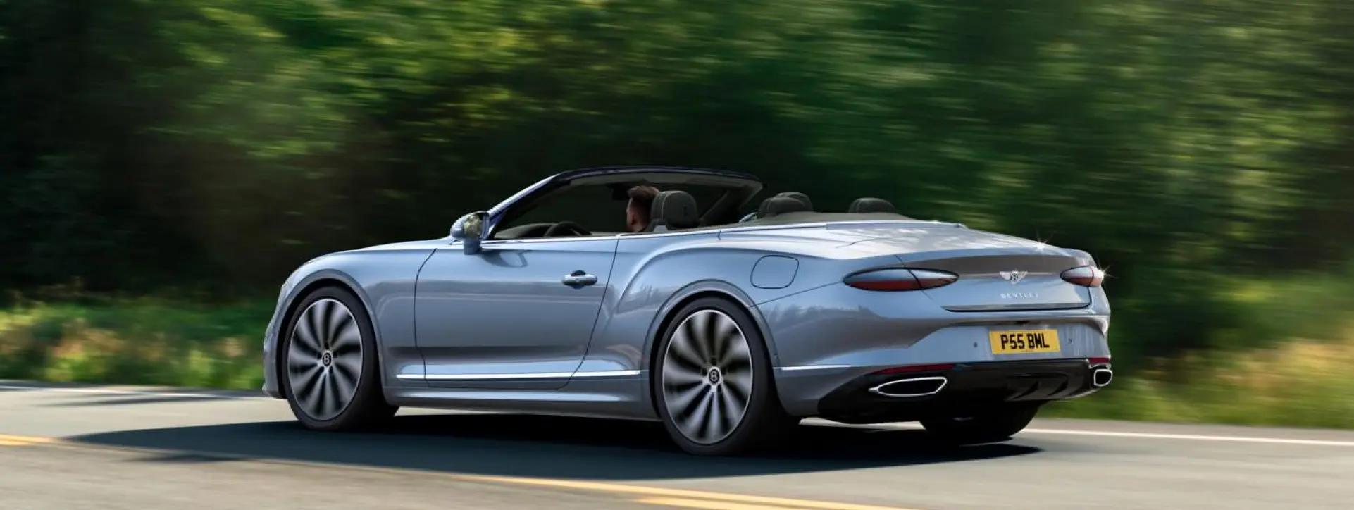 Bentley Continental Rear Left View Bentley Continental Rear Left View