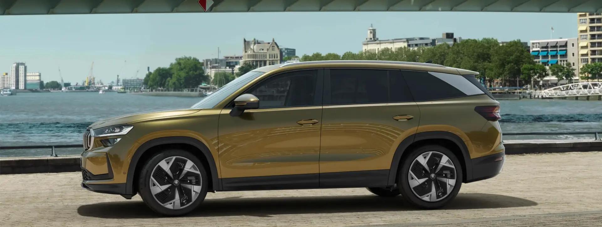 Skoda Kodiaq Left Side View Skoda Kodiaq Left Side View