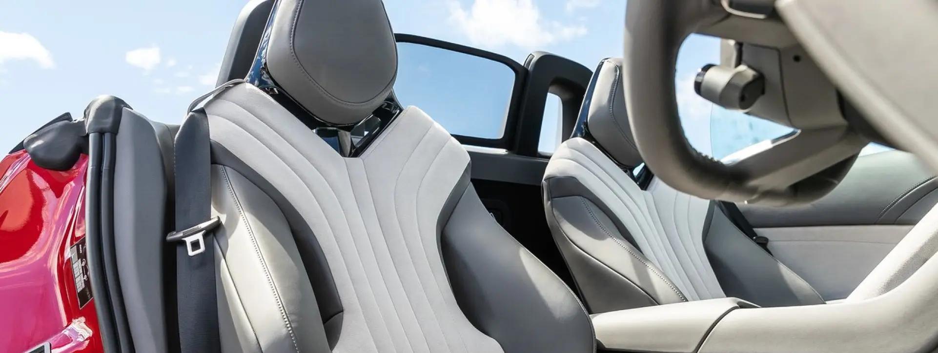 Morris Garages Cyberster Front Seat Morris Garages Cyberster Front Seat