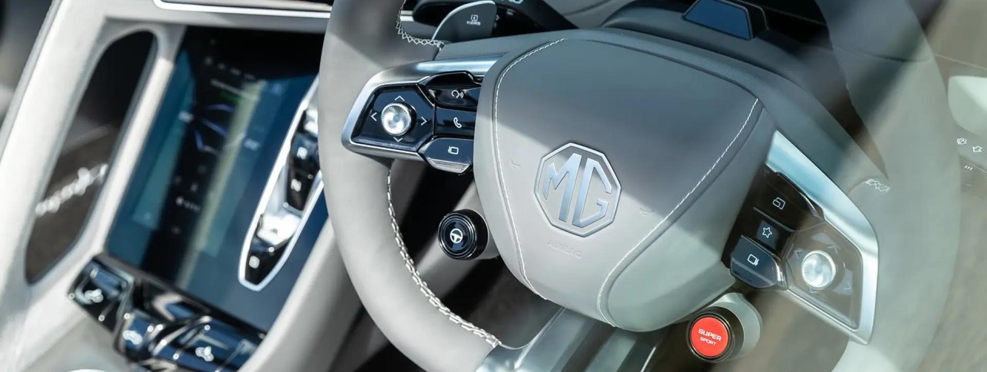 Morris Garages Cyberster Horn Pad Morris Garages Cyberster Horn Pad