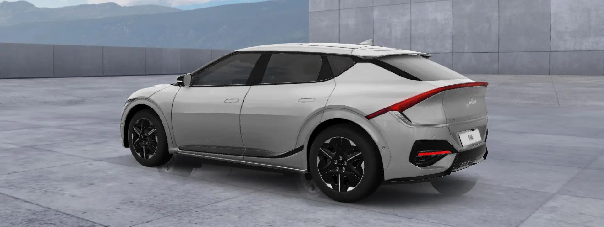 Kia EV6 Left Rear Three Quarter Kia EV6 Left Rear Three Quarter