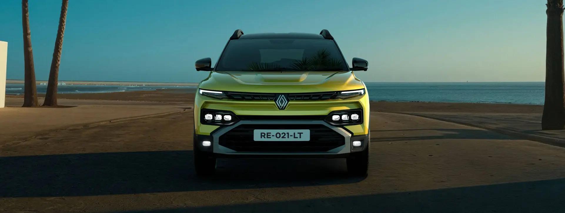 Renault Kiger Front View Renault Kiger Front View