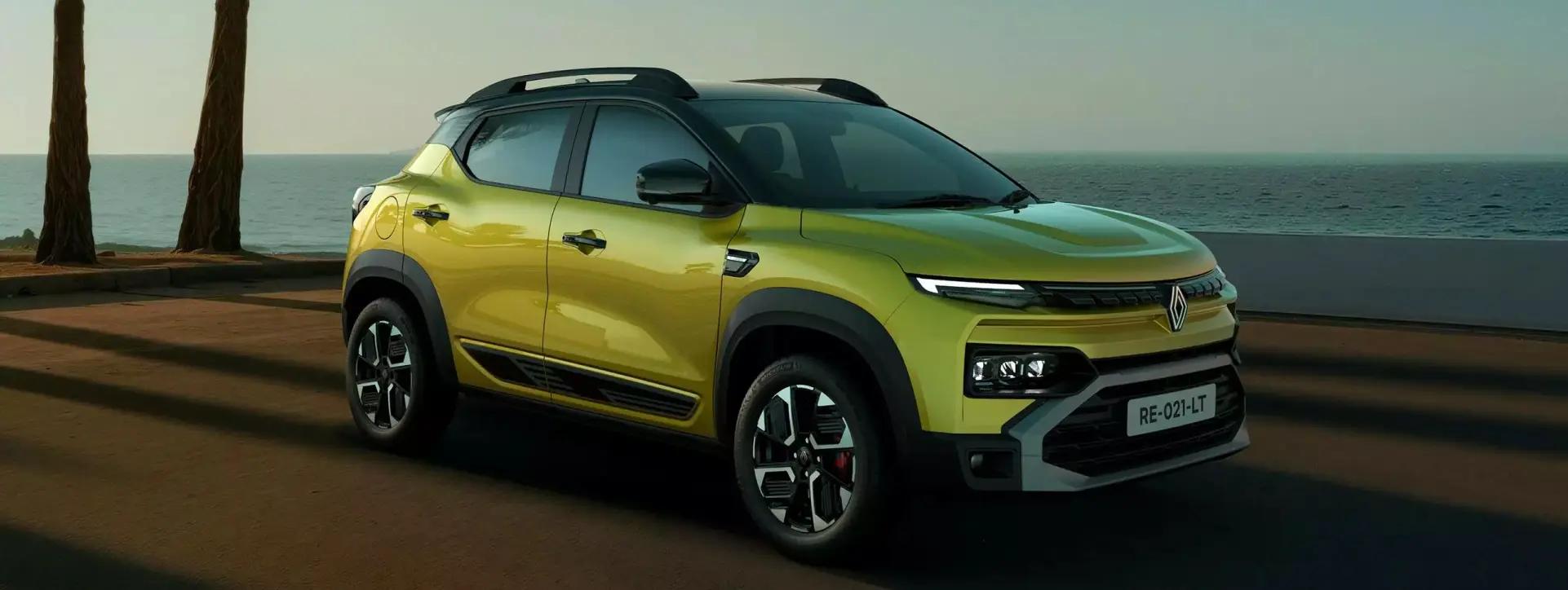 Renault Kiger Right Front Three Quarter Renault Kiger Right Front Three Quarter