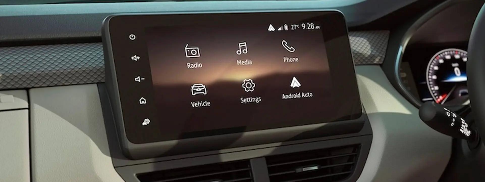 Renault Kiger Infotainment System Renault Kiger Infotainment System