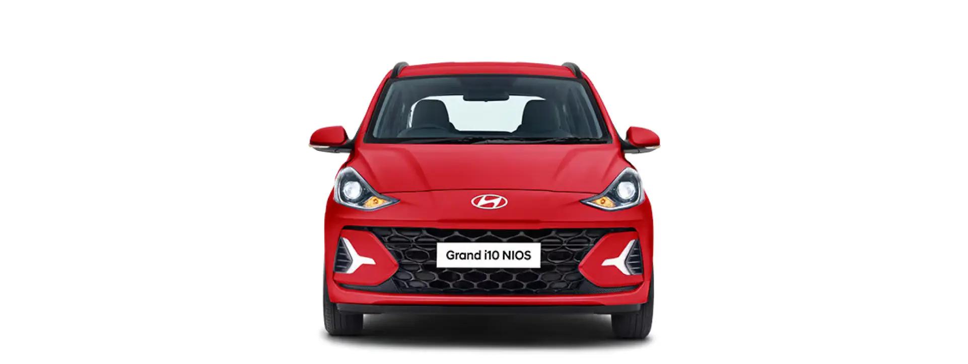 Hyundai Grand i10 NIOS front side view Hyundai Grand i10 NIOS front side view