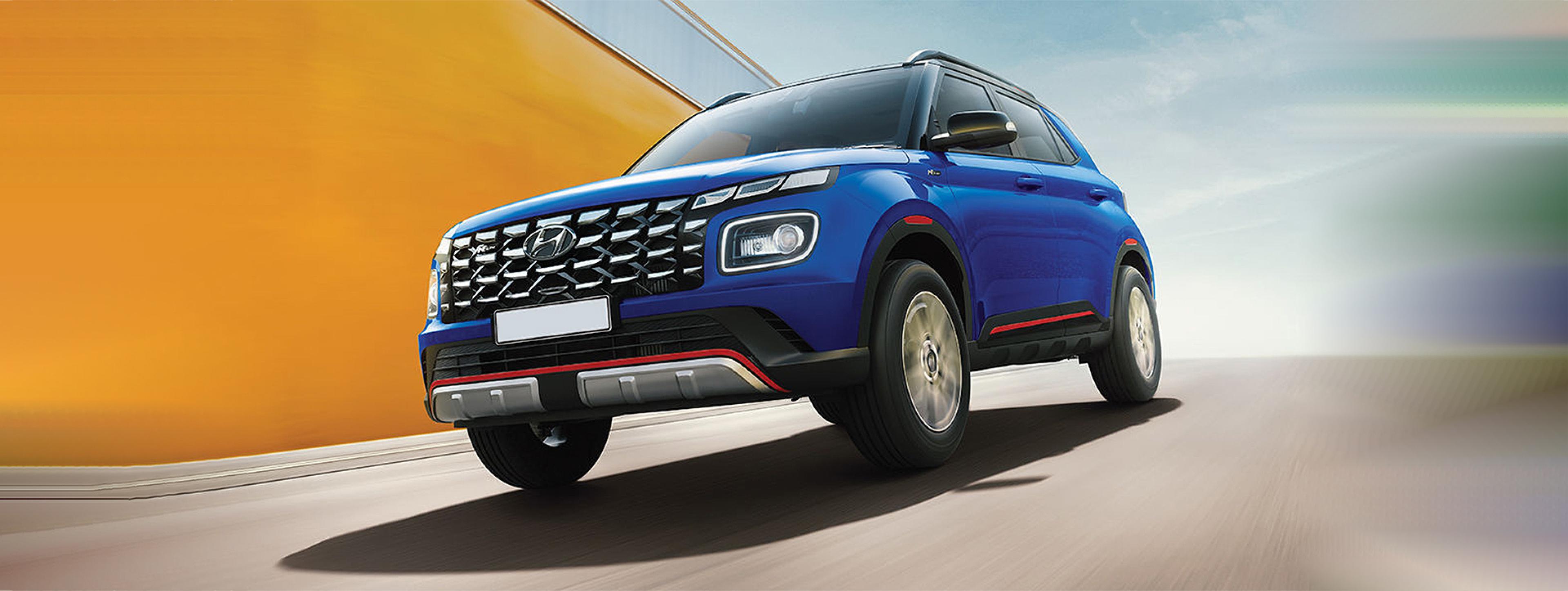 Hyundai Venue N Line Front Left View Hyundai Venue N Line Front Left View