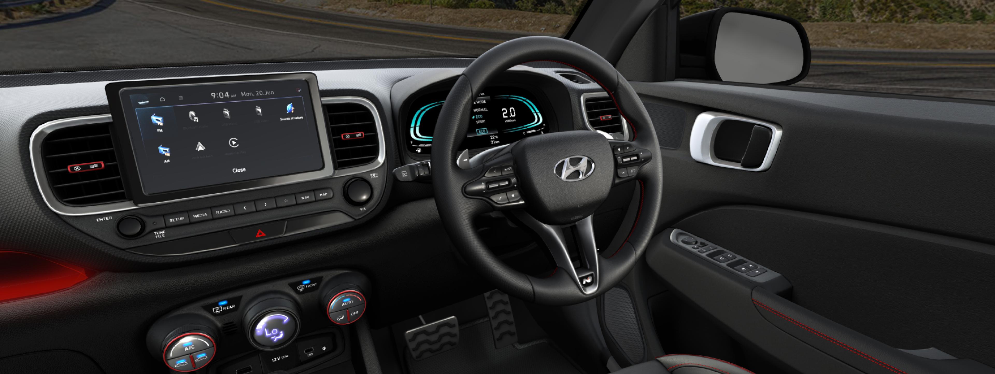 Hyundai Venue N Line Steering Wheel Hyundai Venue N Line Steering Wheel