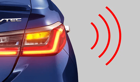 Flashing Emergency Brake Light