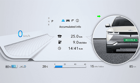 Blind-Spot View Monitor (BVM) for added visual clarity