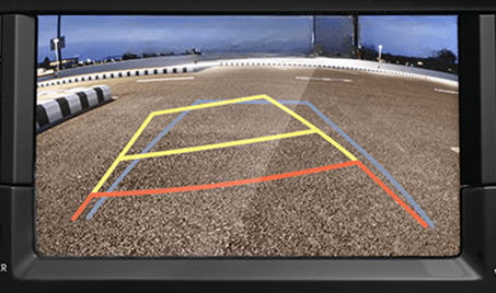 Rear View Camera with Dynamic Guidelines