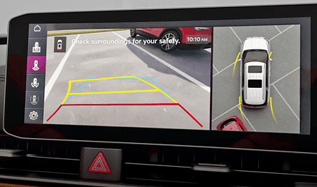 Parking Distance Warning: (Front, Side, Rear)