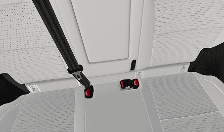 Middle Rear Three-point Seatbelt