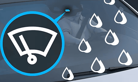 Rain-Sensing Automated Windshield Wipers