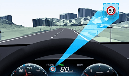 Mercedes-Benz GLS - Overspeed Warning Alert System