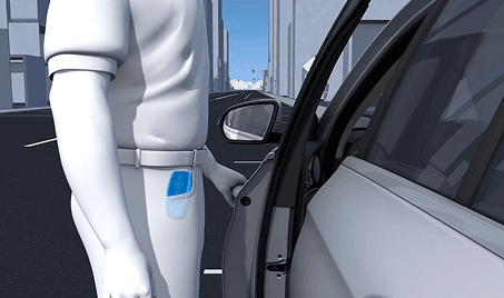 Mercedes-Benz Maybach EQS SUV - Speed Sensing Auto Door Lock