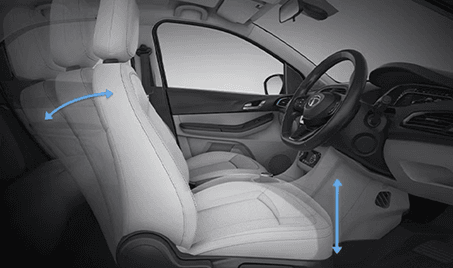 Customizable Comfort with Steering Adjustment