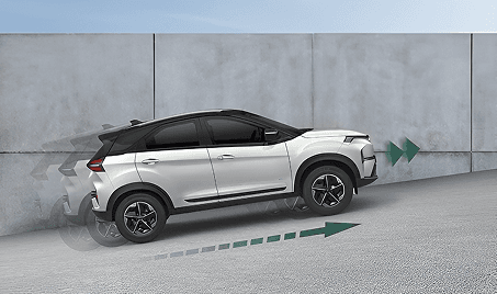 Nexon EV Fearless + S LR Safety Features