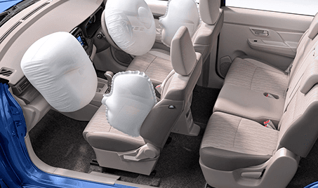Dual Front Airbags and Seat Side Airbags