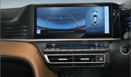 Backup Camera with Dynamic Gridlines