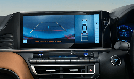Panoramic View Monitor with 360-degree Overhead View
