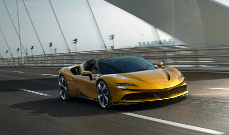 Ferrari SF90 Spider - Smart Crash Sensor Activation