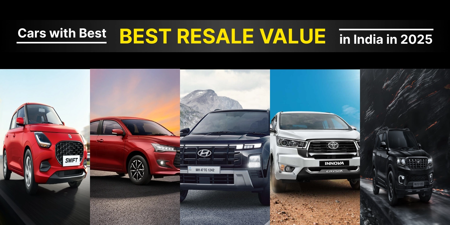 Cars with Best Resale Value in India in 2025