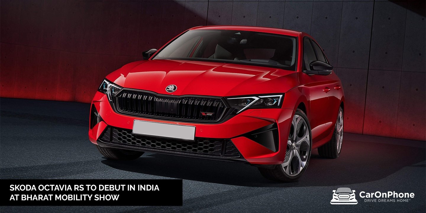 Skoda Octavia RS to Debut in India at Bharat Mobility Show