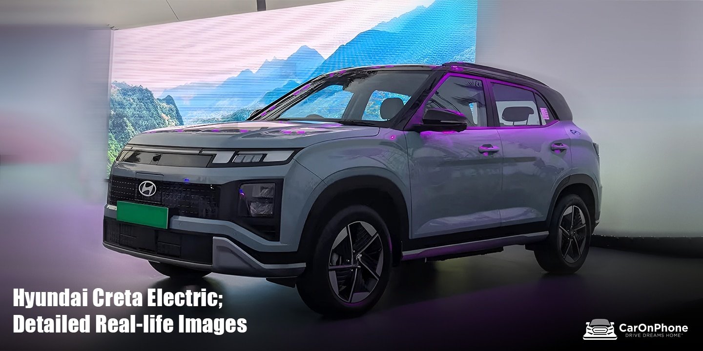 Hyundai Creta Electric; Detailed Real-life Images