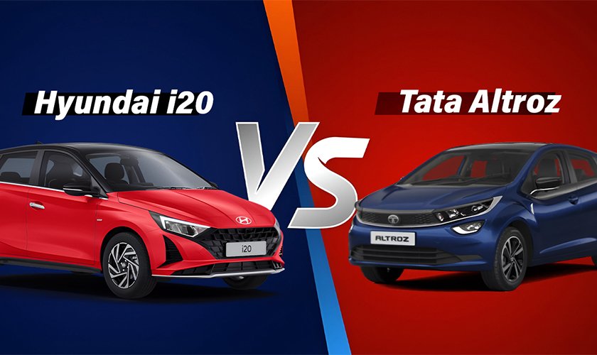 Hyundai i20 vs Tata Altroz, A Comprehensive Comparision