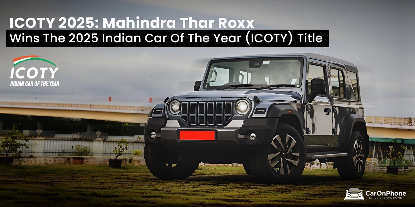 ICOTY 2025: Mahindra Thar Roxx Wins The 2025 Indian Car Of The Year (ICOTY) Title